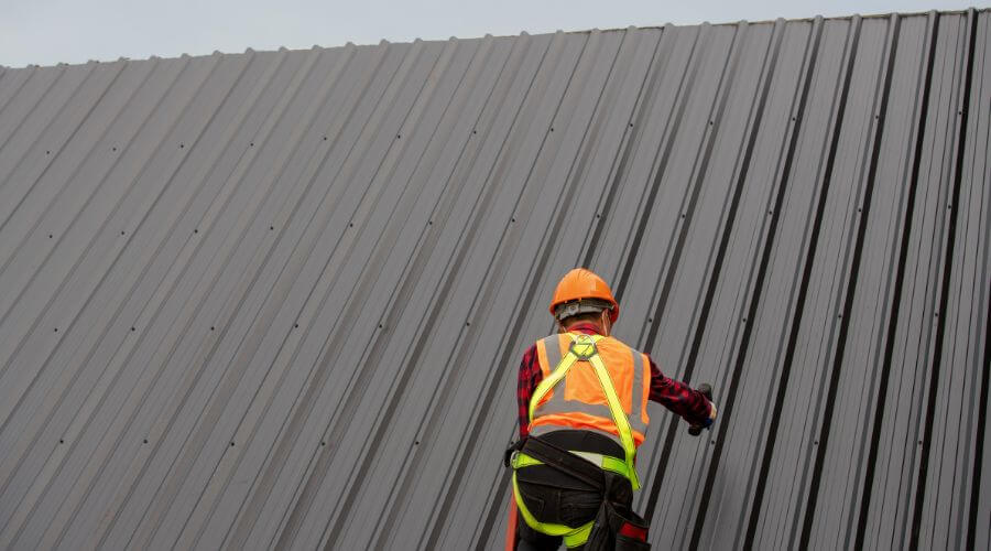 Professional metal roof installation in Mansfield Center, CT